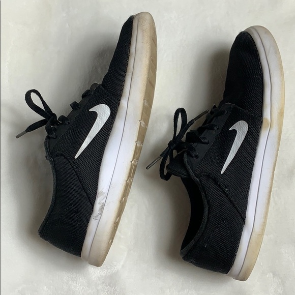 Nike Shoes Big Boys Nike Sb Black White Sneakers Poshmark